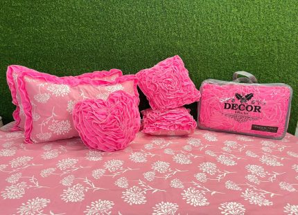 SPENO DOUBLE Bed Sheet I Pink