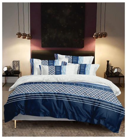 DOLO DOUBLE Bedsheet | Blue